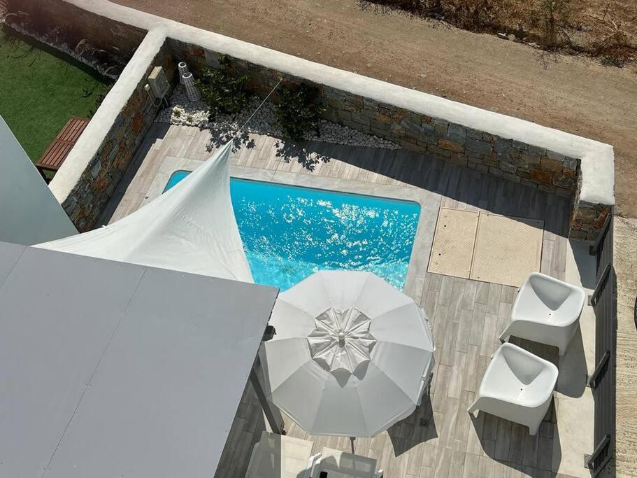White Nadora Naxos Villa Айя-Анна Экстерьер фото